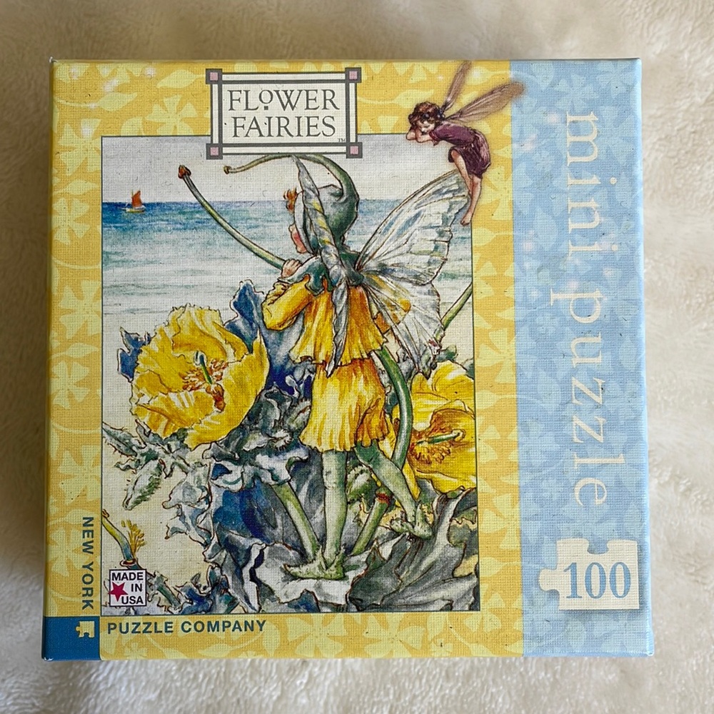 Mini Puzzle Flower Fairies 100 Pieces Owlcrate Jr.